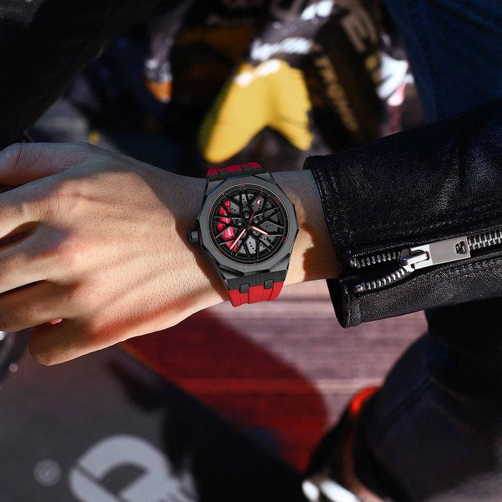 Babusar Merc G55 - Spinning Car Wheel Watch