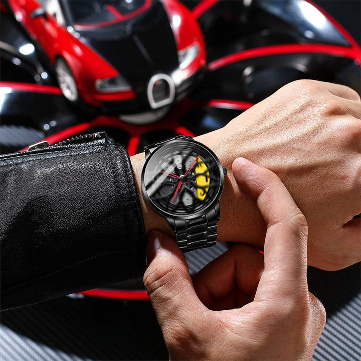 Babusar Merc G63 - Spinning Car Wheel Watch