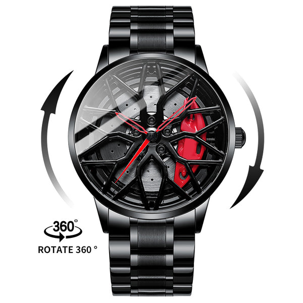 Babusar Merc G63 - Spinning Car Wheel Watch