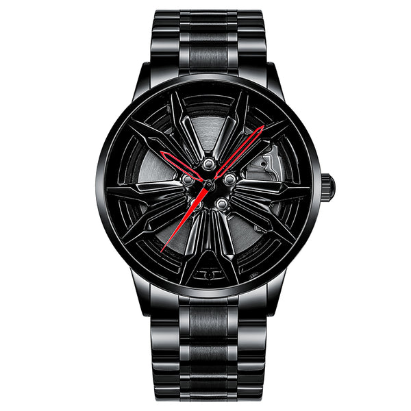 Babusar Bee-Em X5 - Non-Spinning Car Wheel Watch