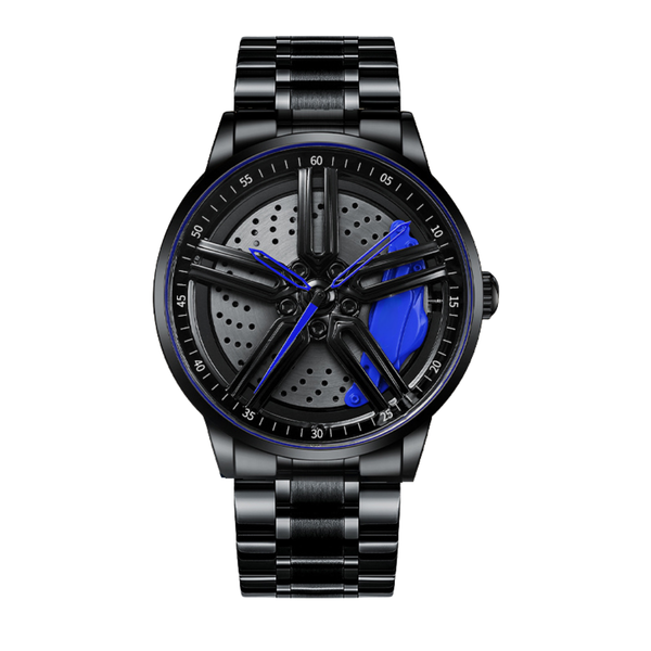 Babusar Vette C8 - Non-Spinning Wheel Watch