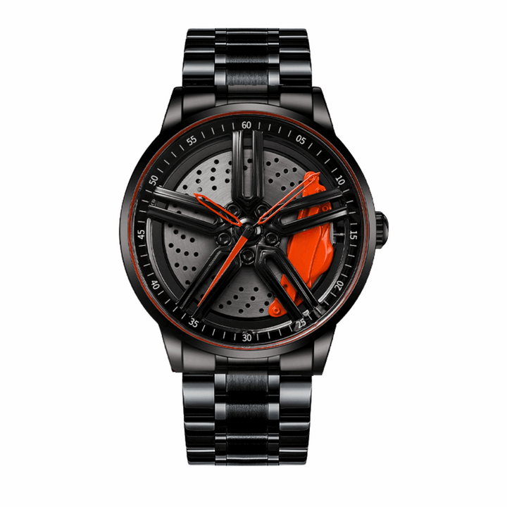 Babusar Vette C8 - Non-Spinning Wheel Watch