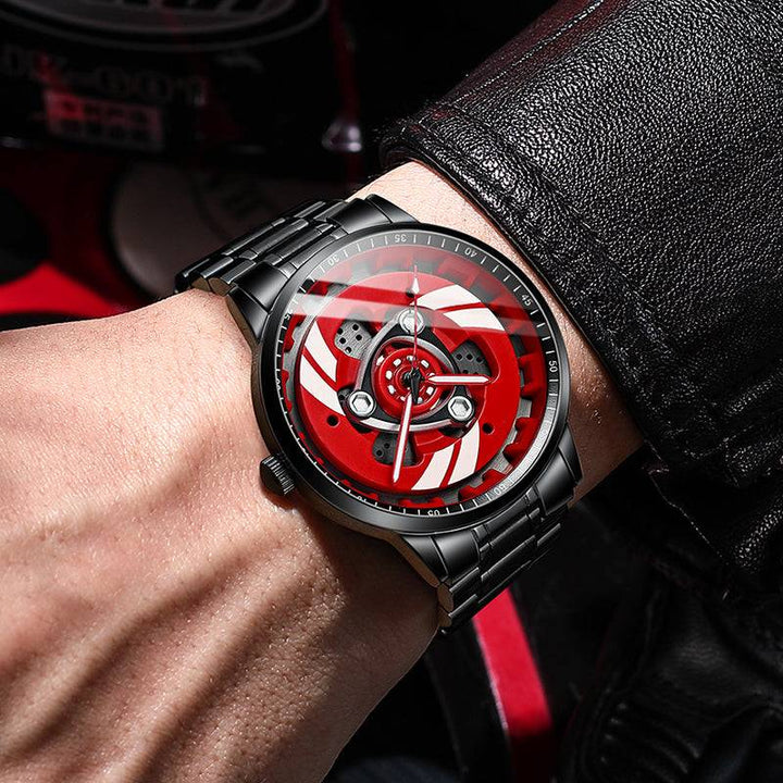 Babusar DucMonster - Spinning Car Wheel Watch
