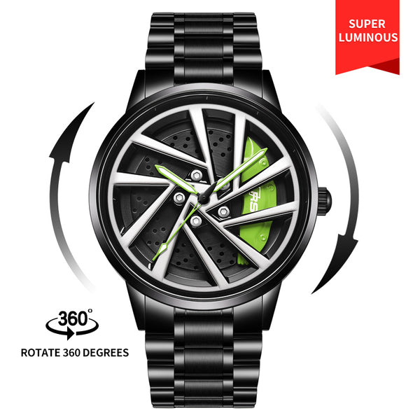 Babusar Quattro RS Blade - Spinning Wheel Watch