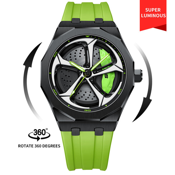 Babusar Quattro RS5 Special Edition - Spinning Wheel Watch