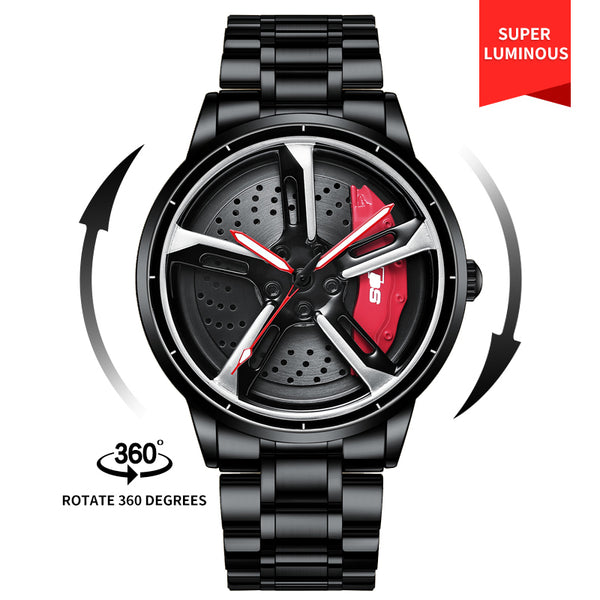 Babusar Quattro RS7 - Spinning Wheel Watch