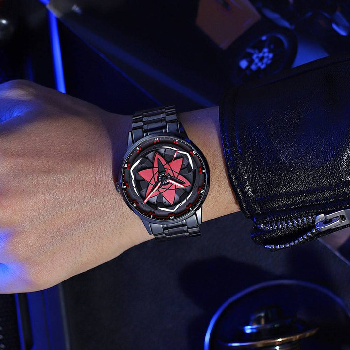 Babusar Naruto Sasuke - Spinning Wheel Watch