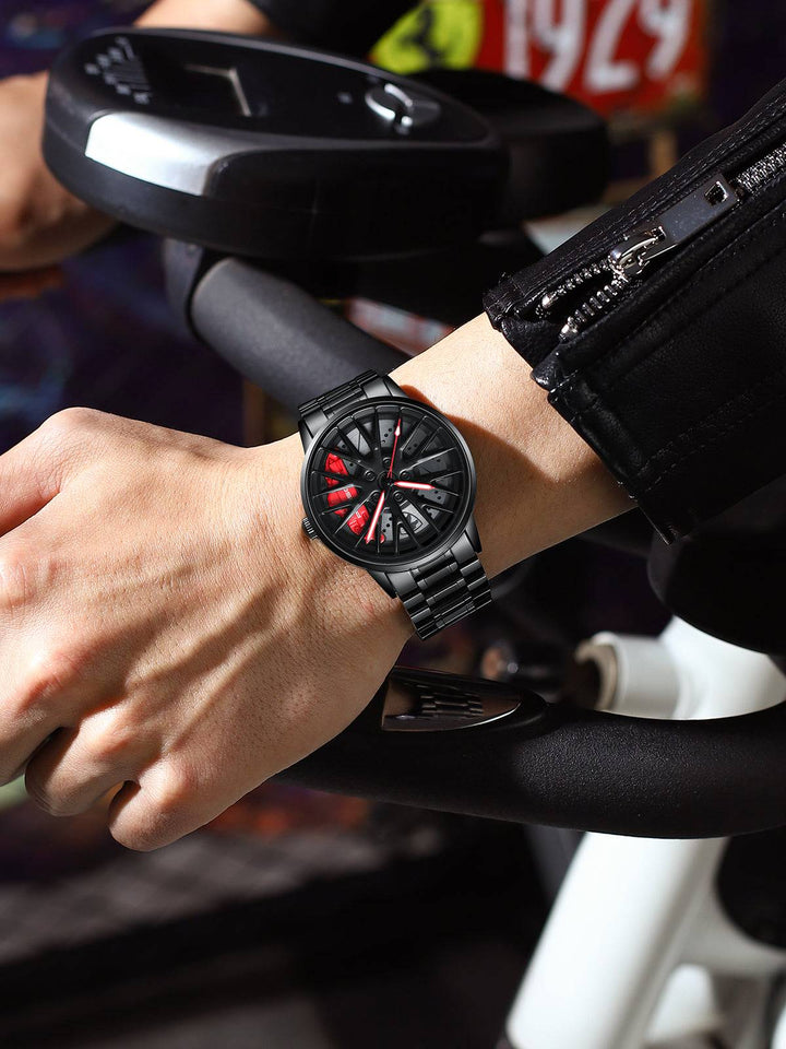 Babusar Carrera Panamera - Spinning Wheel Watch