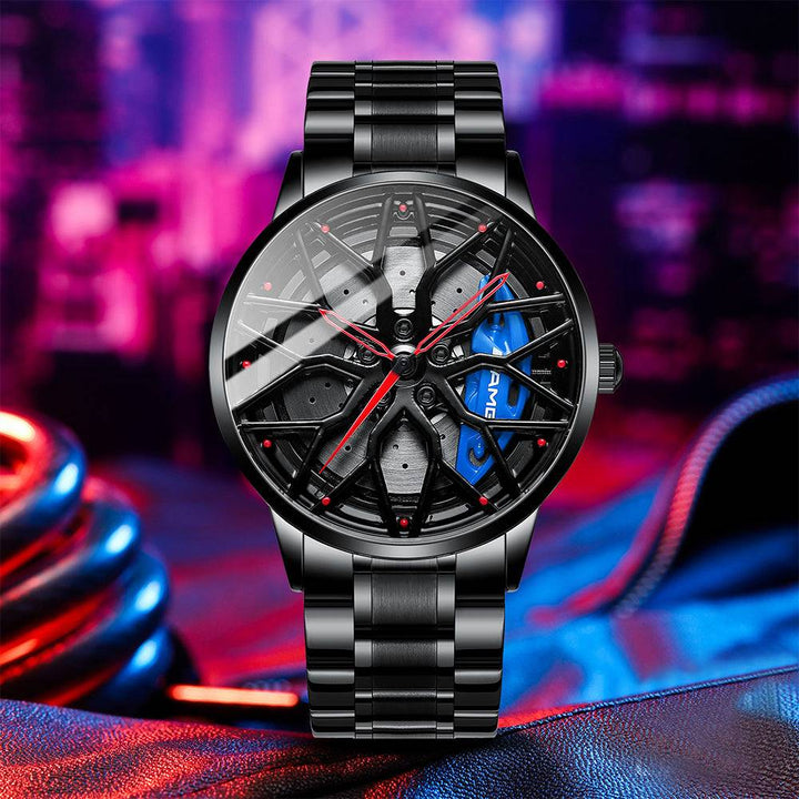 Babusar Merc G63 - Non-Spinning Car Wheel Watch