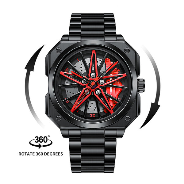 Babusar Carrera 911 - Spinning Wheel Watch