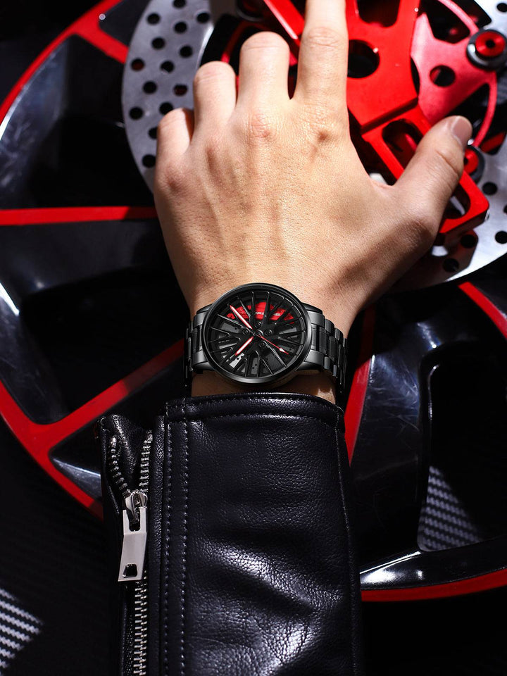 Babusar Carrera Panamera - Spinning Wheel Watch
