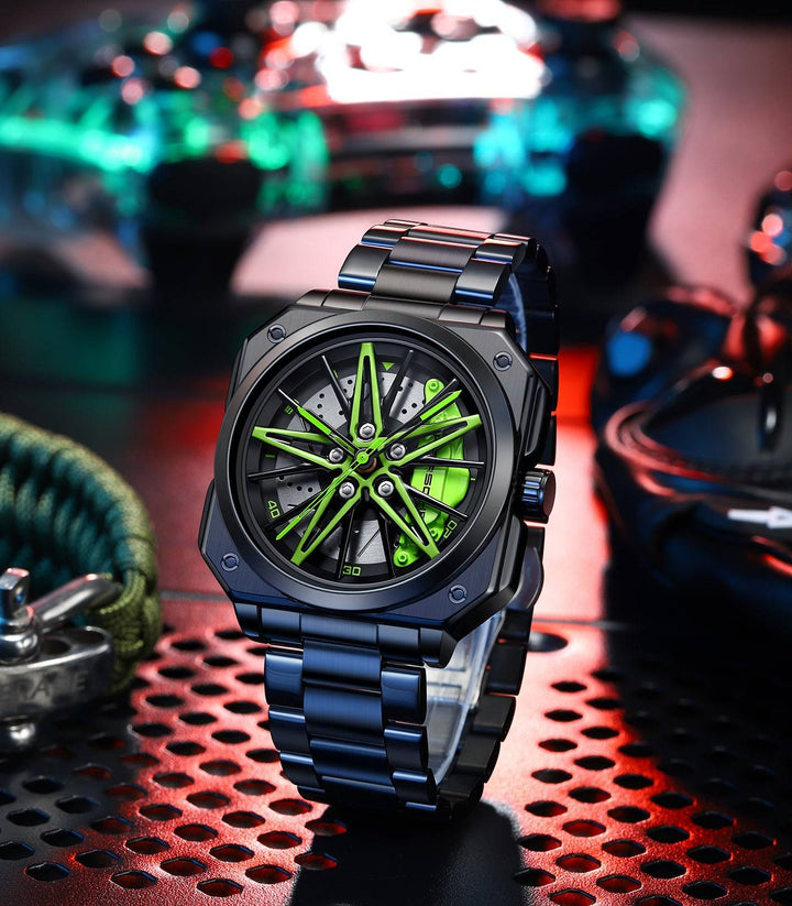 Babusar Carrera 911 - Spinning Wheel Watch