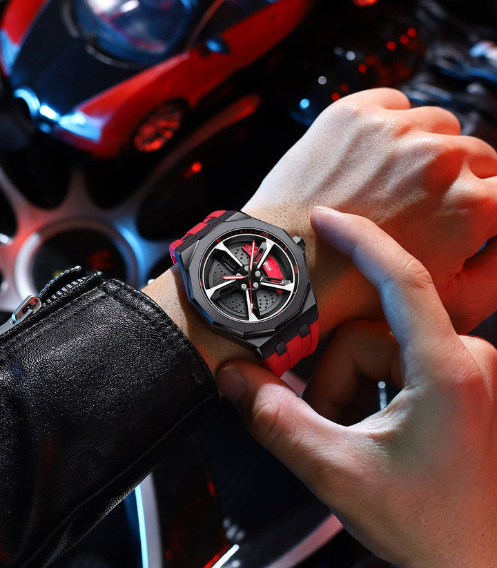 Babusar Quattro RS7 Special Edition - Spinning Wheel Watch