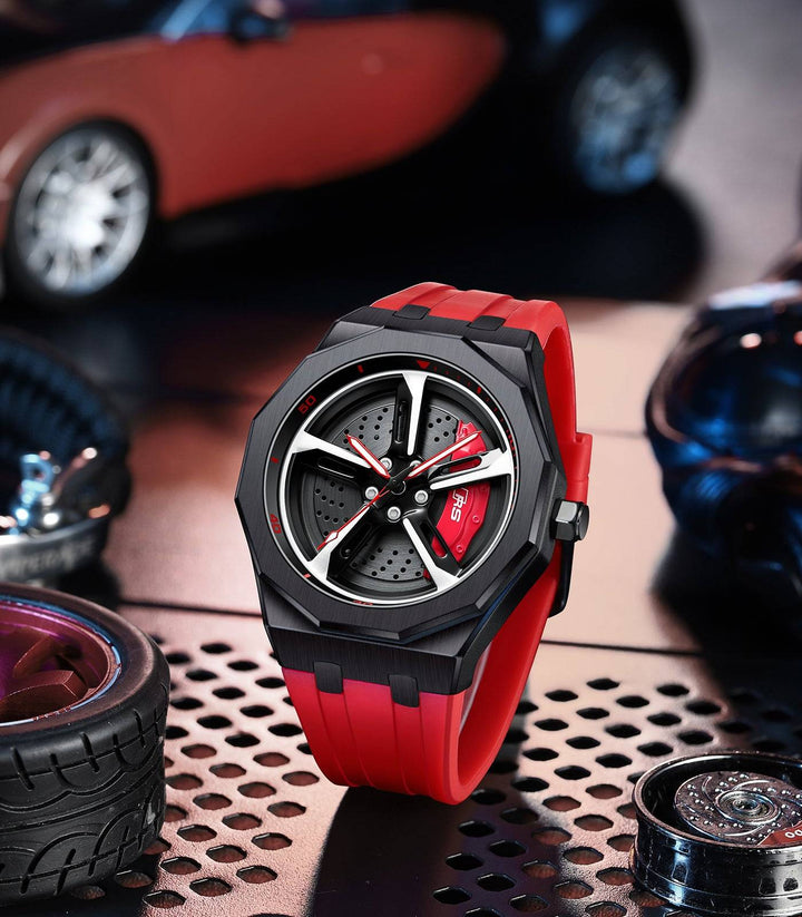 Babusar Quattro RS7 Special Edition - Spinning Wheel Watch