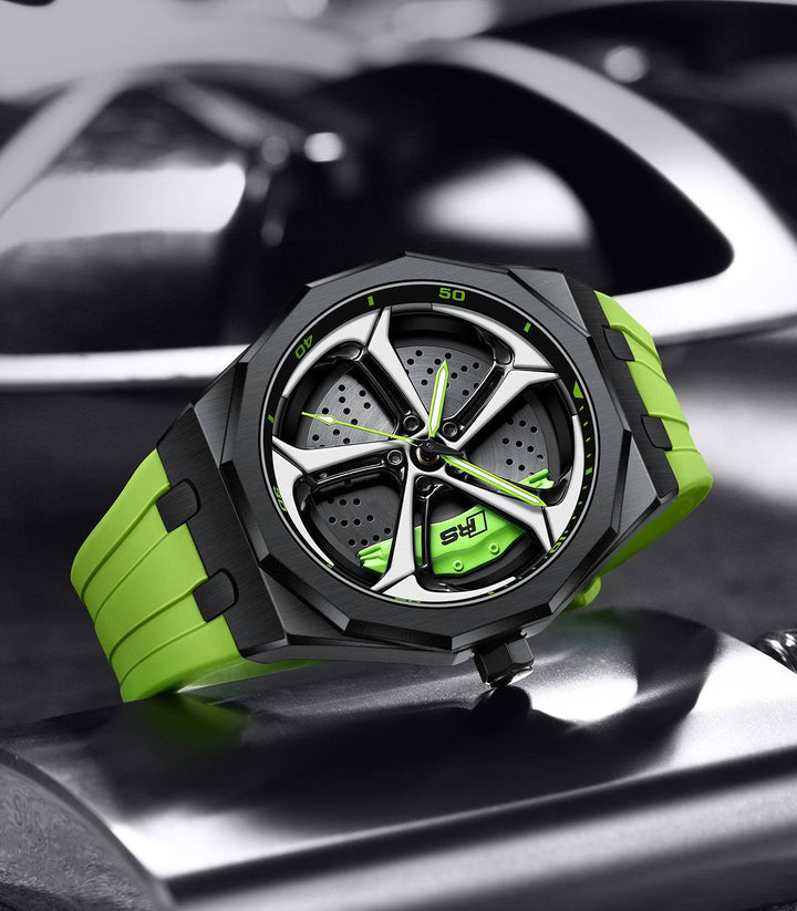 Babusar Quattro RS5 Special Edition - Spinning Wheel Watch