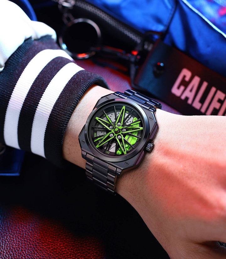 Babusar Carrera 911 - Spinning Wheel Watch