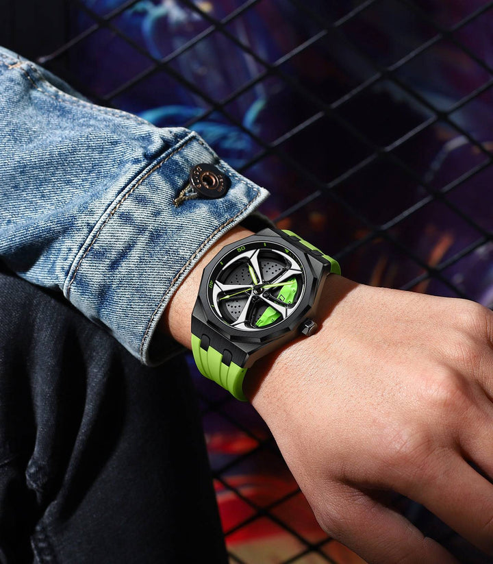 Babusar Quattro RS5 Special Edition - Spinning Wheel Watch