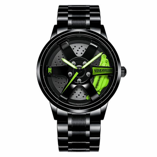 Babusar TE-37SL Non-Spinning Car Wheel Watch