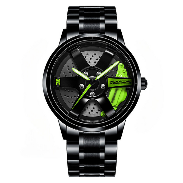 Babusar TE-37SL Non-Spinning Car Wheel Watch