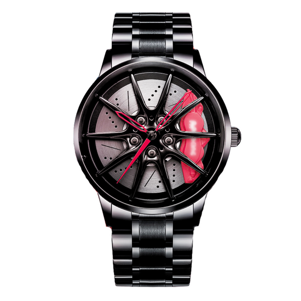 Babusar Quattro A4 Non-Spinning Wheel Watch