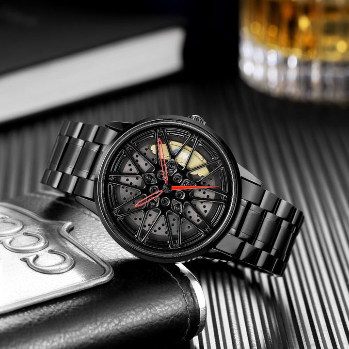 Babusar BMW mens watch Bee-Em M5 with sleek stainless steel case