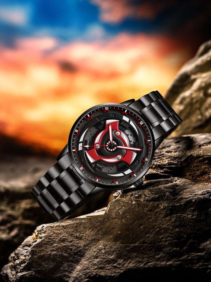 Babusar Naruto Izuna Uchiha Edition watch showcased