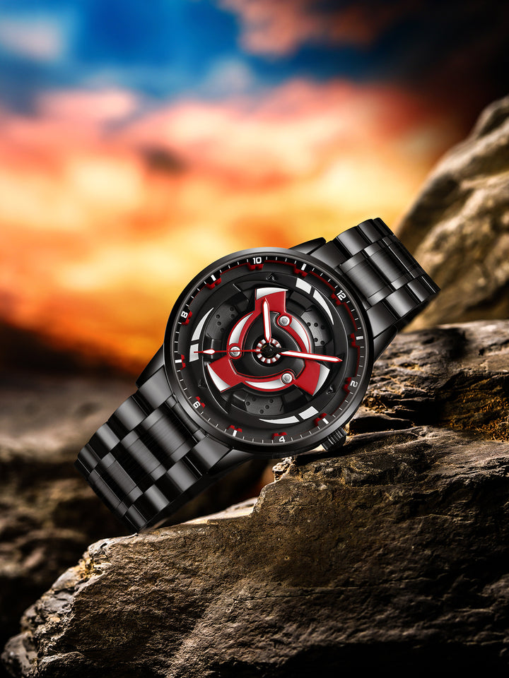 Babusar Naruto Izuna Uchiha Edition watch showcased