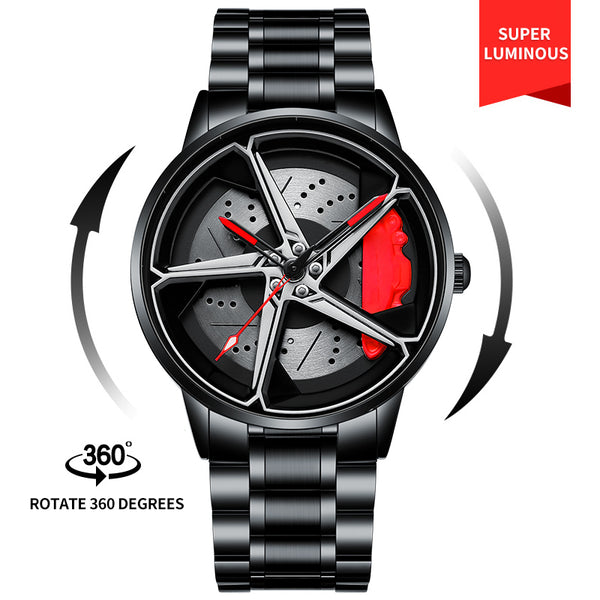 Babusar Red Rocket 488 - Spinning Wheel Watches