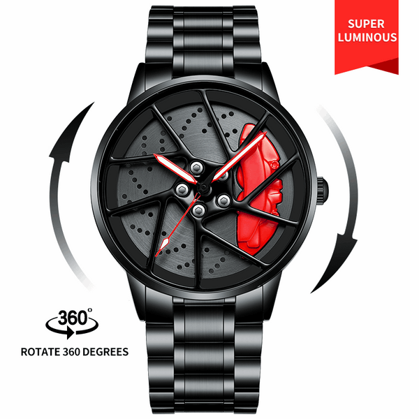 Babusar Electric Rocket Model X - Spinning Car Wheel Watch